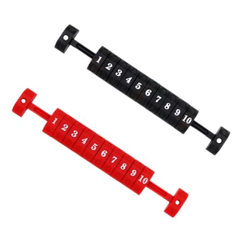 Toddmomy 2 Stück Billard Torschütze Professional Gelb für Tisch Punktzahl Aber fußball Torhüter tragbare Score-Marker Scores-Gerät Score-Markierungsbalken Plastik pp Black Toddmomy 2 Stück Billard Torschütze Professional Gelb für Tisch Punktzahl Aber fußball Torhüter tragbare Score-Marker Scores-Gerät Score-Markierungsbalken Plastik pp Black von Toddmomy