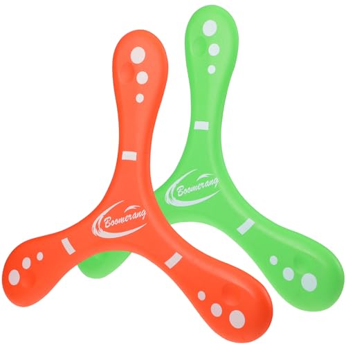 Toddmomy 2 Stück Bumerang In V-Form Zurückkehrender Bumerang Lustiger Einfach Zu Werfender Bumerang Für Kinder Und Erwachsene von Toddmomy