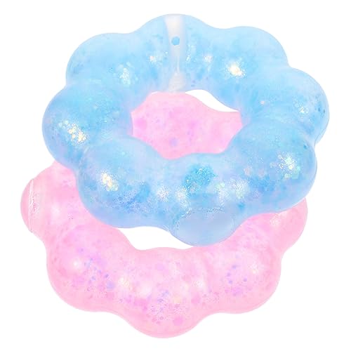 Toddmomy 2 Stück Bunte PVC Squeeze Armbänder Stressabbau Druckentlastung Fidget Toy für Erwachsene Party Zufällige Farbe Zufällige Farbe Toddmomy 2 Stück Bunte PVC Squeeze Armbänder Stressabbau Druckentlastung Fidget Toy für Erwachsene Party Zufällige Farbe Zufällige Farbe von Toddmomy