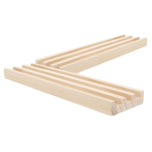 Toddmomy 2 Stück Domino Sockel Buchstaben Steine Spiel Domino Ständerhalter Mexikanischer Zug Domino Zubehör Domino Aufbewahrungsregal Domino Halter Für Mexikanischen Zug Domino von Toddmomy
