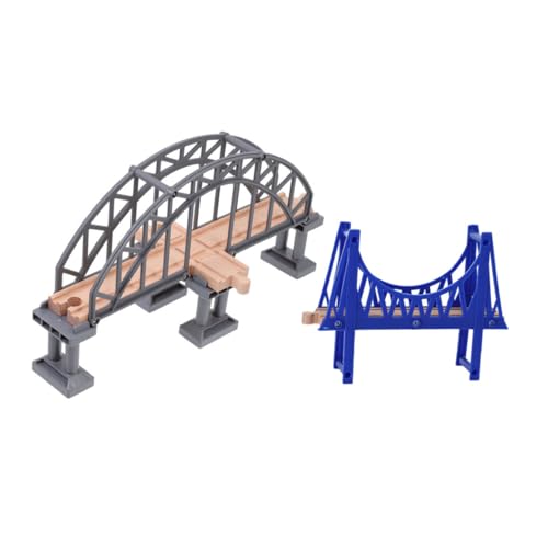 Toddmomy 2 Stück Erweiterungszubehör für Kindereisenbahnen Gleis kreuzen Eisenbahnbrücke holzbrücke Holz Brücke Hölzernes Hängebrücken-Plattformspielzeug Holzeisenbahn-Hängebrücke Abs Toddmomy 2 Stück Erweiterungszubehör für Kindereisenbahnen Gleis kreuzen Eisenbahnbrücke holzbrücke Holz Brücke Hölzernes Hängebrücken-Plattformspielzeug Holzeisenbahn-Hängebrücke Abs von Toddmomy