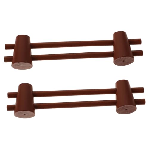 Toddmomy 2 Stück Geländer für Bauernhofspielzeug Farm Holz mini gartenzaun Handgefertigter Zaun Holzzaun Miniaturen Puppenhauszaun Minizaun zum Basteln Light Brown Toddmomy 2 Stück Geländer für Bauernhofspielzeug Farm Holz mini gartenzaun Handgefertigter Zaun Holzzaun Miniaturen Puppenhauszaun Minizaun zum Basteln Light Brown von Toddmomy