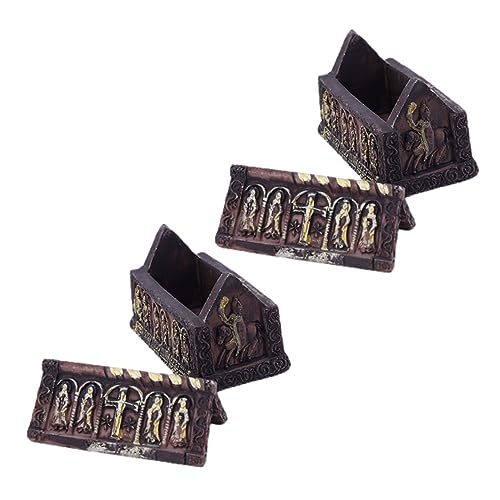 Toddmomy 2 Stück Halloween Mikro Coffin Dekorationen Halloween Partybedarf Miniatur Requisiten für DIY Projekte und Festliche für Mikro Landschaftsdekorationen und Geschenktüten Toddmomy 2 Stück Halloween Mikro Coffin Dekorationen Halloween Partybedarf Miniatur Requisiten für DIY Projekte und Festliche für Mikro Landschaftsdekorationen und Geschenktüten von Toddmomy