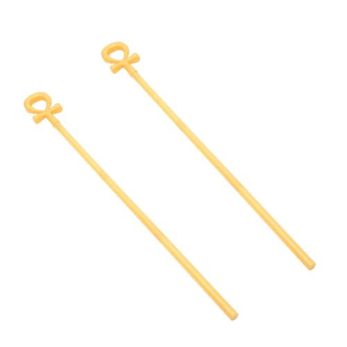 Toddmomy 2 Stück Halloween Pharaonen mit Königlichem Design Authentischer Ägyptischer Stil Kostüm Staff für Cosplay Rollenspiele und Themenpartys Detailreiche Walking Sticks Toddmomy 2 Stück Halloween Pharaonen mit Königlichem Design Authentischer Ägyptischer Stil Kostüm Staff für Cosplay Rollenspiele und Themenpartys Detailreiche Walking Sticks von Toddmomy