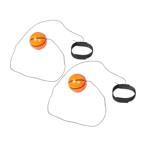 Toddmomy 2 Stück Handgelenk Hüpfbälle Handgelenk Trainingsbälle Handgelenk Übungsbälle Reaktionstrainingsspielzeug Hüpfbälle Für Das Training Handgelenkball Armband Polyurethan von Toddmomy