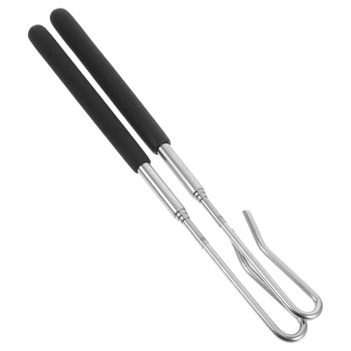 Toddmomy 2 Stück Handpuppen-Joystick Handpuppenstangen Puppenstab-zubehör Puppengriffe Handpuppenzubehör Puppenstangen Aus Edelstahl Armstangen Für Puppen Puppenwerkzeuge Plastik von Toddmomy
