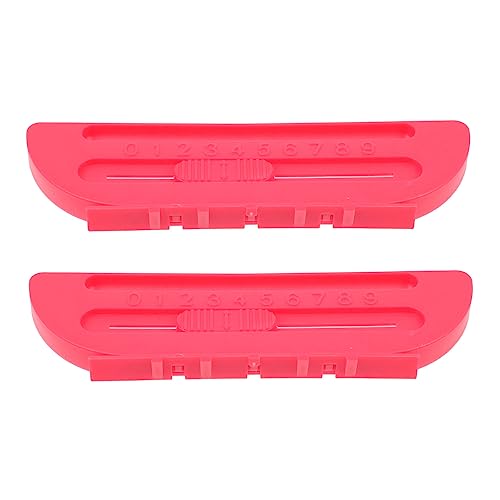 Toddmomy 2 Stück Hockey Tisch Punktezähler Scoring Einheiten für Air Hockey Tisch für Indoor Spiele und Freizeitaktivitäten Ergonomisches Design Zubehör von Toddmomy