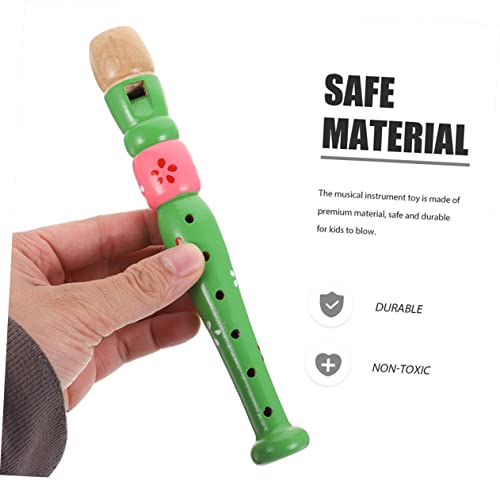Toddmomy 2 Stück Holz Blockflöte Teilig Orff Kinderinstrument Leichtes Musikspielzeug Bunt Pädagogisch für Anfänger Toddmomy 2 Stück Holz Blockflöte Teilig Orff Kinderinstrument Leichtes Musikspielzeug Bunt Pädagogisch für Anfänger von Toddmomy
