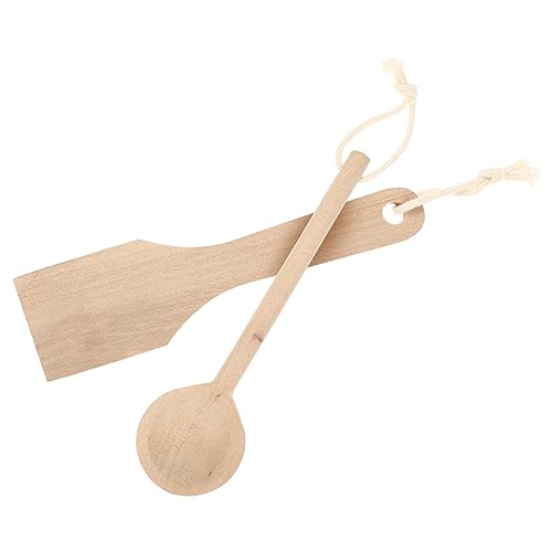 Toddmomy 2 Stück Holz Küchen Teiliges mit Holzschaufel und Holzlöffel Sicheres Glattes Kinderküchenzubehör für Rollenspiele Fördert Kreativität und Feinmotorik bei Mädchen und Jungen Toddmomy 2 Stück Holz Küchen Teiliges mit Holzschaufel und Holzlöffel Sicheres Glattes Kinderküchenzubehör für Rollenspiele Fördert Kreativität und Feinmotorik bei Mädchen und Jungen von Toddmomy