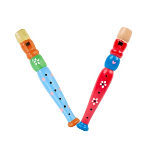 Toddmomy 2 Stück Holzflöte für Kleinkinder Pädagogisches Musikspielzeug Glatte Oberfläche Sicheres Lerninstrument für Fördert Fingerfertigkeit und Musikalisches Verständnis Zufällige Farbe Toddmomy 2 Stück Holzflöte für Kleinkinder Pädagogisches Musikspielzeug Glatte Oberfläche Sicheres Lerninstrument für Fördert Fingerfertigkeit und Musikalisches Verständnis Zufällige Farbe von Toddmomy