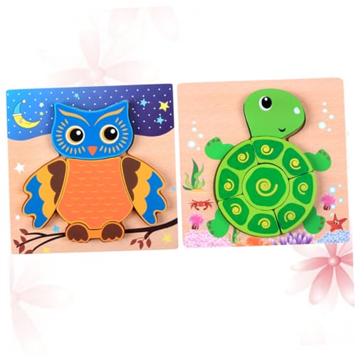 Toddmomy 2 Stück Holzpuzzles Für 3D Puzzles Für Holzpuzzles 3D Puzzles Für Toddmomy 2 Stück Holzpuzzles Für 3D Puzzles Für Holzpuzzles 3D Puzzles Für von Toddmomy