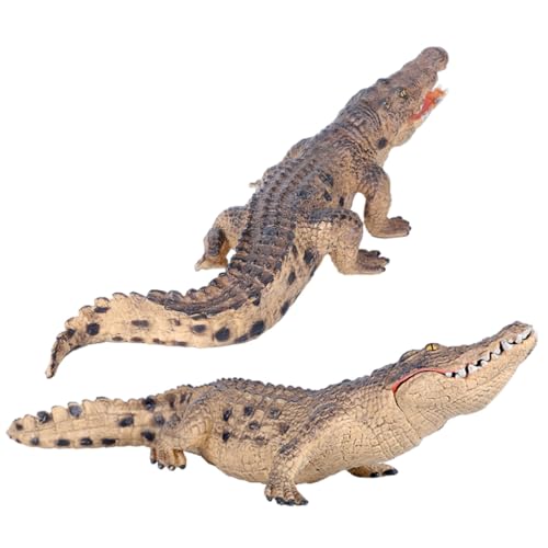 Toddmomy 2 Stück Krokodil Modellspielzeug Realistisches Simulationstier Beweglichem für Kinderbildung Dekoration und Kreatives Spiel Toddmomy 2 Stück Krokodil Modellspielzeug Realistisches Simulationstier Beweglichem für Kinderbildung Dekoration und Kreatives Spiel von Toddmomy