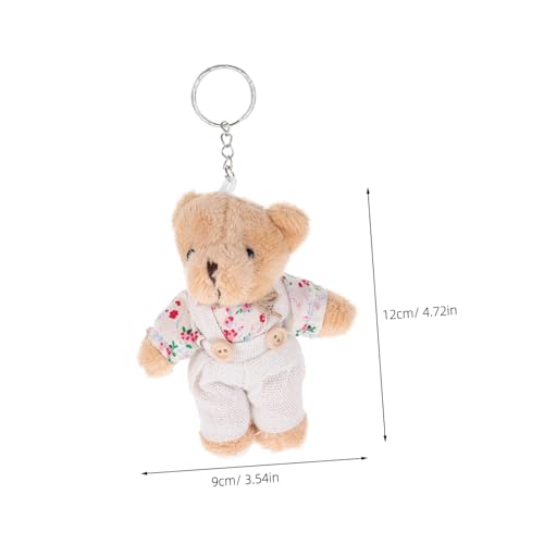 Toddmomy 2 Stück Kuscheltiere Bär Schlüsselanhänger Teiliges Plüsch Anhänger Kleine Stofftiere Valentinstag Für Rucksack Tasche Dekoration Toddmomy 2 Stück Kuscheltiere Bär Schlüsselanhänger Teiliges Plüsch Anhänger Kleine Stofftiere Valentinstag Für Rucksack Tasche Dekoration von Toddmomy