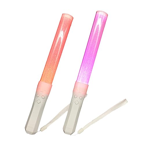 Toddmomy 2 Stück LED Glow Sticks mit Fernbedienung Farben Leuchtstäbe für Konzerte Partys und Festivals Leichte und Tragbare Party Requisiten Sicher und Einfach zu Bedienen Toddmomy 2 Stück LED Glow Sticks mit Fernbedienung Farben Leuchtstäbe für Konzerte Partys und Festivals Leichte und Tragbare Party Requisiten Sicher und Einfach zu Bedienen von Toddmomy