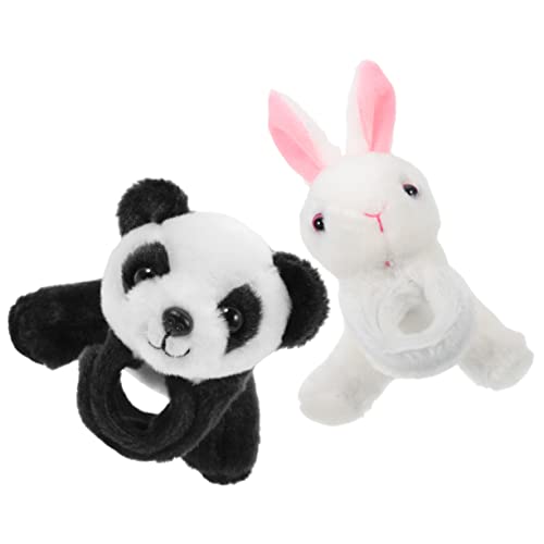 Toddmomy 2 Stück Lustige Tier Slap Armbänder Plüschige Cartoon Handgelenkspielzeuge für Verstellbare Geburtstagsfeier Dekorationen Kaninchen Panda Toddmomy 2 Stück Lustige Tier Slap Armbänder Plüschige Cartoon Handgelenkspielzeuge für Verstellbare Geburtstagsfeier Dekorationen Kaninchen Panda von Toddmomy