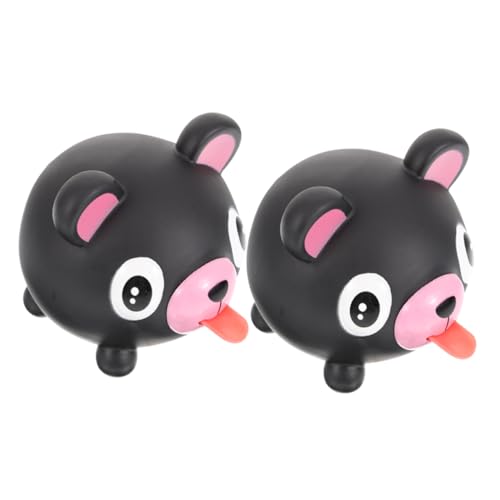 Toddmomy 2 Stück Lustiges Tier quetschspielzeug mit Herausgestrecktem Bunte Cartoon stressabbau spielzeuge für Erwachsene als Partygeschenk für Stressabbau Zuhause Büro von Toddmomy