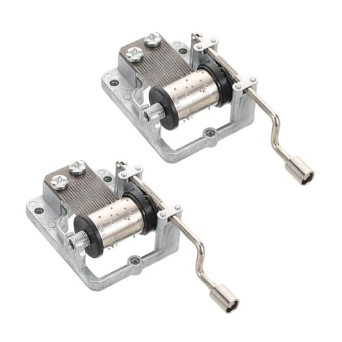 Toddmomy 2 Stück Mechanismus für DIY Musikboxen für Kreative Projekte und Kinderfreundlich und Vielseitig Einsetzbar von Toddmomy