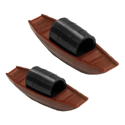 Toddmomy 2 Stück Mikro-landschaftsschiffmodell Fischerboot Spielzeugboot Strand-Miniatur-puppenhaus-Dekoration Für Fischerboote Plastik Light Brown Toddmomy 2 Stück Mikro-landschaftsschiffmodell Fischerboot Spielzeugboot Strand-Miniatur-puppenhaus-Dekoration Für Fischerboote Plastik Light Brown von Toddmomy