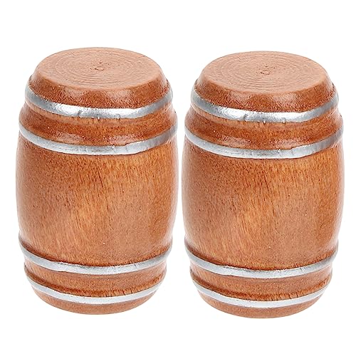 Toddmomy 2 Stück Mini Holzfass Modell Miniatur Bier und Weinfass für Puppenhaus Dekoration Kreative Mini Bar Zubehörteile Langlebig und für Kleine Räume Toddmomy 2 Stück Mini Holzfass Modell Miniatur Bier und Weinfass für Puppenhaus Dekoration Kreative Mini Bar Zubehörteile Langlebig und für Kleine Räume von Toddmomy