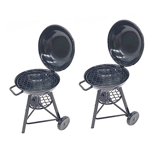 Toddmomy 2 Stück Mini -ofenmodell Mini-puppenhausgrill Mini-Grill-Modell Grillspielzeug Puppenhausofen Mini-Grills Black Eisen Toddmomy 2 Stück Mini -ofenmodell Mini-puppenhausgrill Mini-Grill-Modell Grillspielzeug Puppenhausofen Mini-Grills Black Eisen von Toddmomy