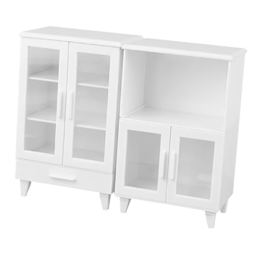 Toddmomy 2 Stück Miniatur Puppenhaus Schrank Teilig Kunststoff Miniaturmöbel Küchen Schränke Realistisch Detailreich Langlebig für Kreatives Spiel und Aufbewahrung im Puppenhaus Zubehör Toddmomy 2 Stück Miniatur Puppenhaus Schrank Teilig Kunststoff Miniaturmöbel Küchen Schränke Realistisch Detailreich Langlebig für Kreatives Spiel und Aufbewahrung im Puppenhaus Zubehör von Toddmomy