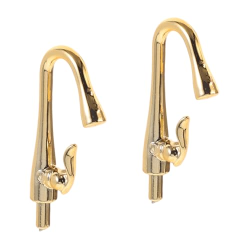 Toddmomy 2 Stück Miniatur Wasserhahn Miniatur Küchen und Badezimmer Zubehör Deko für Puppenhaus DIY Mikrolandschaft Goldfarben Toddmomy 2 Stück Miniatur Wasserhahn Miniatur Küchen und Badezimmer Zubehör Deko für Puppenhaus DIY Mikrolandschaft Goldfarben von Toddmomy