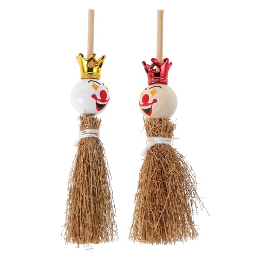 Toddmomy 2stücke Miniatur Clown Besen Aus Holz Kreative Puppenhaus Zubehör Für Mikro-szenen Mini Reinigungswerkzeug Und Dekoration Für Fantasievolle Modelle Und Spielwelten Toddmomy 2stücke Miniatur Clown Besen Aus Holz Kreative Puppenhaus Zubehör Für Mikro-szenen Mini Reinigungswerkzeug Und Dekoration Für Fantasievolle Modelle Und Spielwelten von Toddmomy