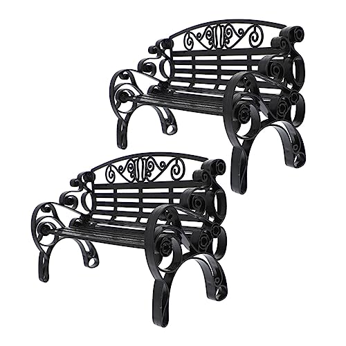 Toddmomy 2 Stück Miniaturbank Modell Hochwertige Puppenhausmöbel für Dekoration und Fotorequisiten Elegante Gartenbank im Europäischen Stil für DIY Projekte und Kinderzimmer Toddmomy 2 Stück Miniaturbank Modell Hochwertige Puppenhausmöbel für Dekoration und Fotorequisiten Elegante Gartenbank im Europäischen Stil für DIY Projekte und Kinderzimmer von Toddmomy