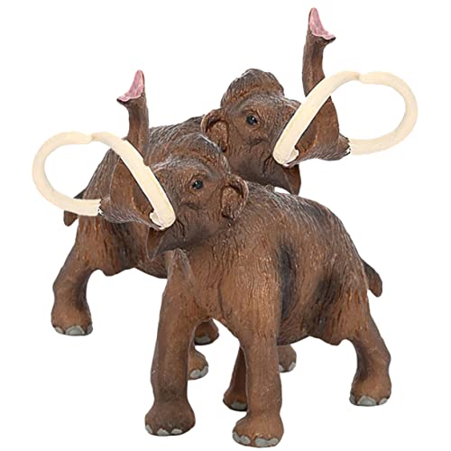 Toddmomy 2 Stück -Modell Simulierte Tiermodelle Mini-tiermodelle Modell Prähistorischer Kreaturen Modell Einer Tierfigur Prähistorische Säugetiere Wildtiermodell PVC Toddmomy 2 Stück -Modell Simulierte Tiermodelle Mini-tiermodelle Modell Prähistorischer Kreaturen Modell Einer Tierfigur Prähistorische Säugetiere Wildtiermodell PVC von Toddmomy