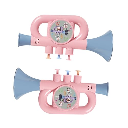 Toddmomy 2 Stück Musikinstrumente Wasser Multifunktionale Trompete mit Wasserstrahler Sommer für Mädchen aus Langlebigem Material Toddmomy 2 Stück Musikinstrumente Wasser Multifunktionale Trompete mit Wasserstrahler Sommer für Mädchen aus Langlebigem Material von Toddmomy