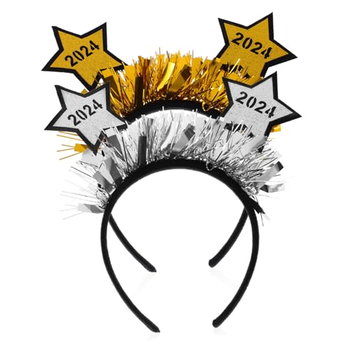 Toddmomy 2 Stück Neujahrs Stirnbänder Glitzernde Kopfbedeckungen für Partys Vielseitig Einsetzbar aus Robustem für Festliche Anlässe Toddmomy 2 Stück Neujahrs Stirnbänder Glitzernde Kopfbedeckungen für Partys Vielseitig Einsetzbar aus Robustem für Festliche Anlässe von Toddmomy