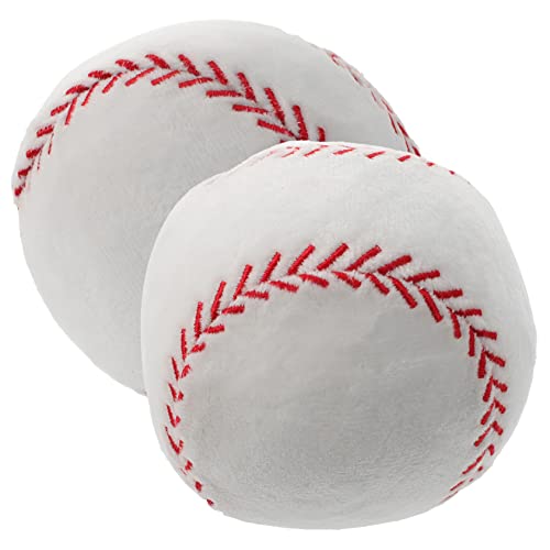 Toddmomy 2 Stück Plüsch Baseball Kissen Flauschige Bälle für Dekokissen für Sofa Bett und Kinderzimmer Weiches Süßes Baseball für Gemütliche Toddmomy 2 Stück Plüsch Baseball Kissen Flauschige Bälle für Dekokissen für Sofa Bett und Kinderzimmer Weiches Süßes Baseball für Gemütliche von Toddmomy