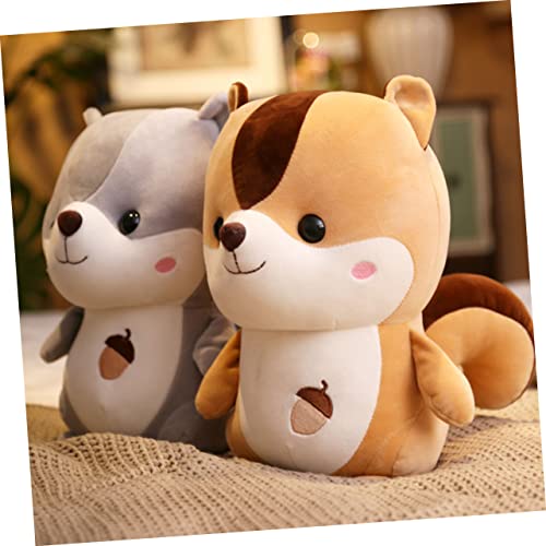 Toddmomy 2 Stück Plüsch Kuscheltier Waschbär Weiches Stofftier Niedliches Tier Plüschtier für Mädchen Jungen Spielzimmer Dekoration von Toddmomy