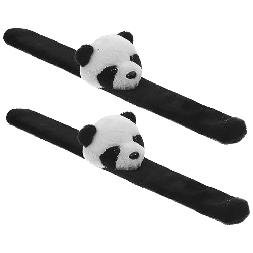 Toddmomy 2 Stück Plüsch Slap Armband mit Süßem Panda Weiches Stofftier Handgelenkband für Bequemes Hautfreundliches für Partygeschenke und Alltagsspielspaß Toddmomy 2 Stück Plüsch Slap Armband mit Süßem Panda Weiches Stofftier Handgelenkband für Bequemes Hautfreundliches für Partygeschenke und Alltagsspielspaß von Toddmomy