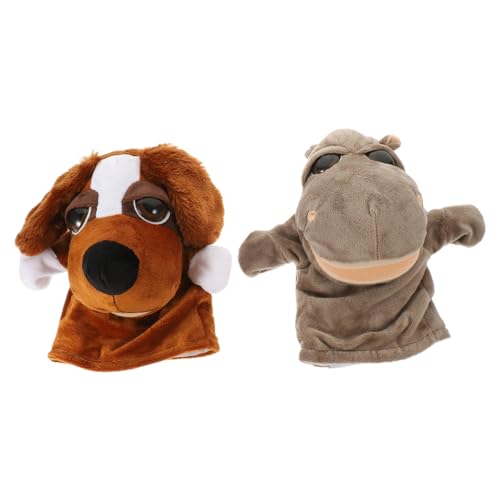 Toddmomy 2 Stück Plüsch Tier Handpuppen Weiche Kuscheltiere zum Interaktiven Geschichtenerzählen Waschbar Kindgerecht Stimulieren Kreativität und Fantasie Geeignet für Eltern Junge Mädchen Toddmomy 2 Stück Plüsch Tier Handpuppen Weiche Kuscheltiere zum Interaktiven Geschichtenerzählen Waschbar Kindgerecht Stimulieren Kreativität und Fantasie Geeignet für Eltern Junge Mädchen von Toddmomy
