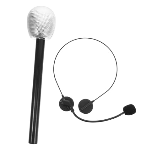 Toddmomy Verwandlungskostüme Fake-mikrofon-Headset-kopfhörer Für Partys Events Und Cosplay Toddmomy Verwandlungskostüme Fake-mikrofon-Headset-kopfhörer Für Partys Events Und Cosplay von Toddmomy