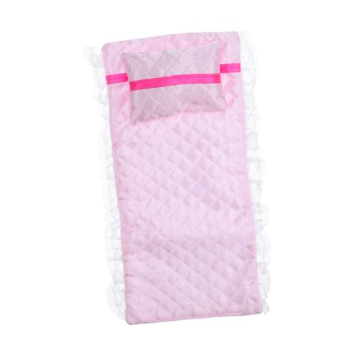 Toddmomy 2 Stück Puppenhaus Bettwäsche Set Teilig Miniatur Bettlaken und Kissen mit Niedlichem Puppenmotiv Weiche Baumwollstoffe Waschbar Sicher für Spiel und Schlafzimmerdekoration Toddmomy 2 Stück Puppenhaus Bettwäsche Set Teilig Miniatur Bettlaken und Kissen mit Niedlichem Puppenmotiv Weiche Baumwollstoffe Waschbar Sicher für Spiel und Schlafzimmerdekoration von Toddmomy