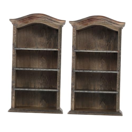 Toddmomy 2 Stück Puppenhaus Möbel Vintage Retro Miniatur Holzschrank für Puppenhaus Dekoration DIY Spielzimmer Zubehör Toddmomy 2 Stück Puppenhaus Möbel Vintage Retro Miniatur Holzschrank für Puppenhaus Dekoration DIY Spielzimmer Zubehör von Toddmomy