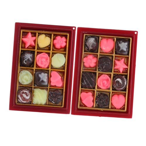 Toddmomy 2 Stück Puppenhausschokolade zum Thema Essen Party-Essen-Requisiten Gefälschtes Mini -Essen Prop Essen Simulationsstütze Schokoladendekorationen Mini- -Essen Plastik Toddmomy 2 Stück Puppenhausschokolade zum Thema Essen Party-Essen-Requisiten Gefälschtes Mini -Essen Prop Essen Simulationsstütze Schokoladendekorationen Mini- -Essen Plastik von Toddmomy