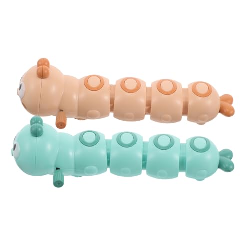 Toddmomy 2 Stück Raupen Am Uhrwerk Aufziehspielzeug, Verschiedene Tiere Minispiele Für Krabbelnde Babys Halloween- in Großen Mengen Halloween-aufziehspielzeug Plastik Toddmomy 2 Stück Raupen Am Uhrwerk Aufziehspielzeug, Verschiedene Tiere Minispiele Für Krabbelnde Babys Halloween- in Großen Mengen Halloween-aufziehspielzeug Plastik von Toddmomy
