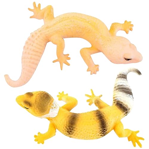 Toddmomy 2 Stück Realistische Eidechsenfigur aus Dekorative Simulation Eidechsen für Garten Balkon und Partydekoration Lernspielzeug für Kreativprojekte Toddmomy 2 Stück Realistische Eidechsenfigur aus Dekorative Simulation Eidechsen für Garten Balkon und Partydekoration Lernspielzeug für Kreativprojekte von Toddmomy