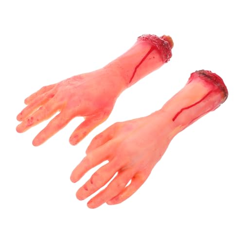 Toddmomy 2 Stück Realistische Halloween Deko Teilig Gebrochene Handattrappen aus Gruselige Party Streichrequisiten für Spukhaus Lebensechte Fake Hand Deko für Halloween Party und Toddmomy 2 Stück Realistische Halloween Deko Teilig Gebrochene Handattrappen aus Gruselige Party Streichrequisiten für Spukhaus Lebensechte Fake Hand Deko für Halloween Party und von Toddmomy
