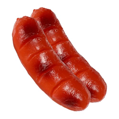 Toddmomy 2 Stück Realistische Hot Dog Modell für Fotografie und Tischdekoration Künstliche Lebensmittel Requisiten Lebensechte Simulation für Ausstellungen und Küchenpräsentationen Toddmomy 2 Stück Realistische Hot Dog Modell für Fotografie und Tischdekoration Künstliche Lebensmittel Requisiten Lebensechte Simulation für Ausstellungen und Küchenpräsentationen von Toddmomy