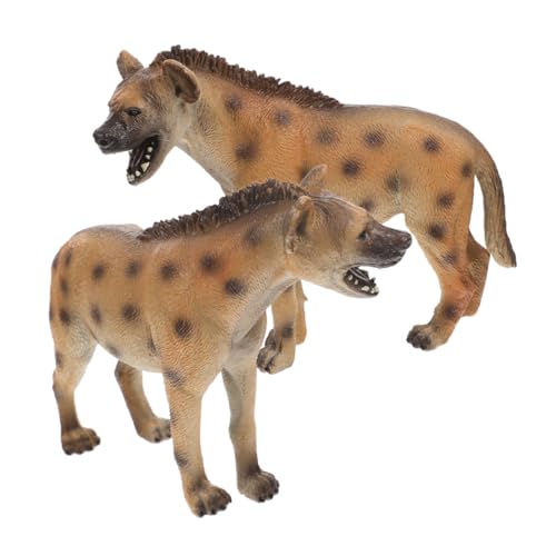 Toddmomy 2 Stück Realistische Hyänen Figuren Pädagogisches aus Hartplastik für Kognitive Entwicklung und Interaktives Spiel Modell für Wildtier Lernen und Sammeln Toddmomy 2 Stück Realistische Hyänen Figuren Pädagogisches aus Hartplastik für Kognitive Entwicklung und Interaktives Spiel Modell für Wildtier Lernen und Sammeln von Toddmomy