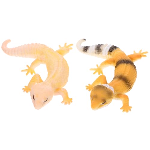 Toddmomy 2 Stück Realistische Simulation Eidechsen Figuren Kunststoff Eidechsenmodelle für Bildung und Dekoration für und Kognitive Toddmomy 2 Stück Realistische Simulation Eidechsen Figuren Kunststoff Eidechsenmodelle für Bildung und Dekoration für und Kognitive von Toddmomy