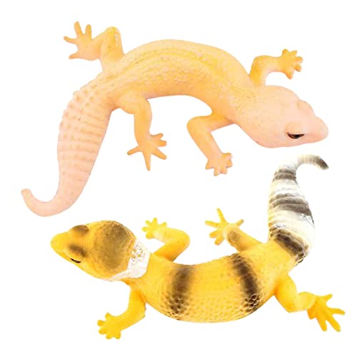 Toddmomy 2 Stück Realistische Wandflitzer Gecko Figuren Kleine Simulation Reptilienmodelle Lebensechte Eidechsen Spielzeuge für Garten und Bonsai Dekoration Leichte und Bewegliche Toddmomy 2 Stück Realistische Wandflitzer Gecko Figuren Kleine Simulation Reptilienmodelle Lebensechte Eidechsen Spielzeuge für Garten und Bonsai Dekoration Leichte und Bewegliche von Toddmomy