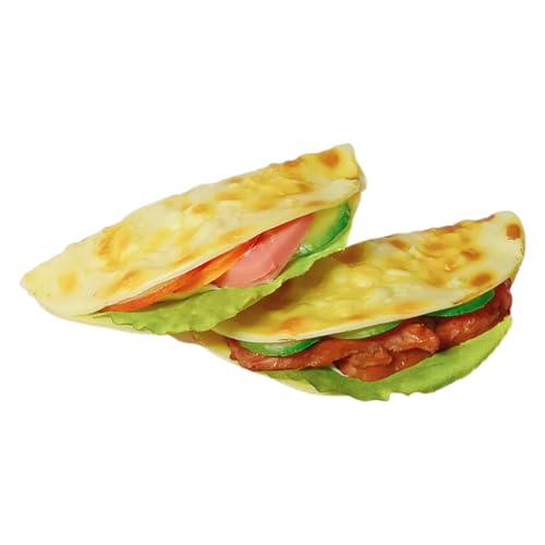 Toddmomy 2 Stücke Realistisches Pfannkuchenmodell Gefälschte Burrito Simulation Lebensmittel für Küche und Restaurant Dekoration Künstliche Frühstücksmodelle Toddmomy 2 Stücke Realistisches Pfannkuchenmodell Gefälschte Burrito Simulation Lebensmittel für Küche und Restaurant Dekoration Künstliche Frühstücksmodelle von Toddmomy