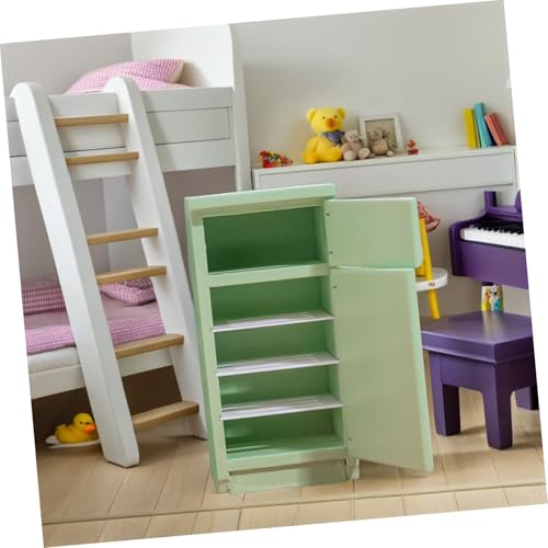 Toddmomy 2 Stück Retro Stil Miniatur Küchenmöbel Deko für Kreative Fotografie und Puppenhaus Zubehör von Toddmomy