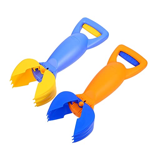 Toddmomy 2 Stück Sandspielzeug Für Sandgreifer Klauenschaufeln Sandschaufel Für Am Strand Sandgreifwerkzeug Sandbagger Clip Schneefeld Sand Schlamm Clips Kunststoff von Toddmomy