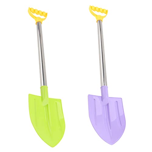 Toddmomy 2 Stück Sandspielzeug Schaufeln Kreative Strand Schaufel Spielzeuge für Sommer Sandbox und Garten Farben Zufällig Große Schaufeln Zufällige Farbe Zufällige Farbe von Toddmomy